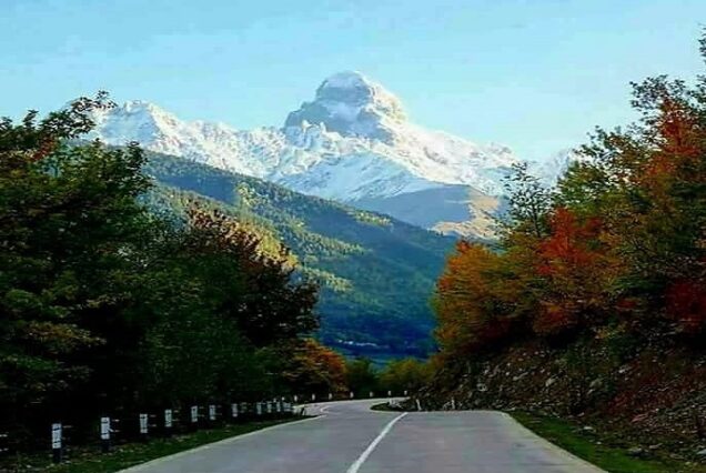 The road to Svaneti